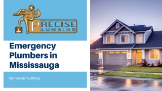 Emergency Plumber in Mississauga