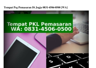 Tempat Psg Pemasaran Di Jogja Ö831_45Ö6_Ö5ÖÖ[WhatsApp]