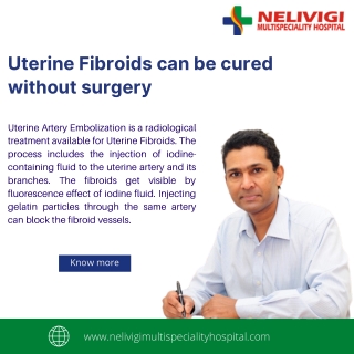 Uterine Fibroids - Best Urology Centre in Bellandur, Bangalore - Nelivigi Multispeciality