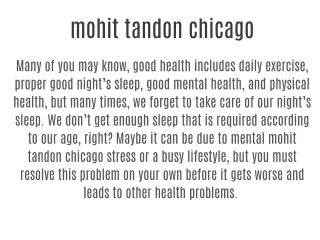 Mohit tandon chicago | mohit tandon human trafficking