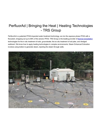 TRS Group - Thermal Remediation Services | Heating Technologies