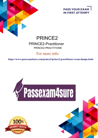 Flat 30% Discount on PRINCE2 PRINCE2-Practitioner  Dumps | PassExam4Sure