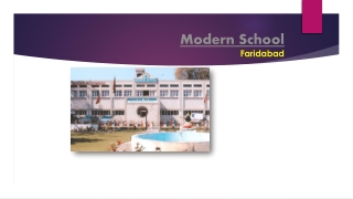 Modern School