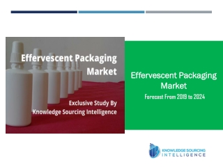 Exclusive Study on Effervescent Packaging Market