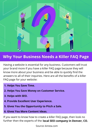 Why Your Business Needs a Killer FAQ Page