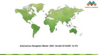 Autonomous Navigation Market 2030 | Growth Of CAGR: 16.19%