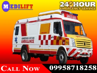 Medilift Ambulance from Gaya to Patna provides Every Facility at a Reasonable Budget