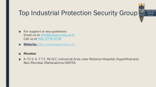 Top Security Agency India | Security Service Provider Mumbai