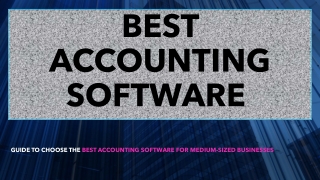 Best Accounting software | Competitive Leadership Mapping