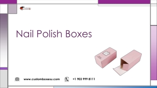 Nail polish boxes quality material in Texas