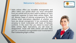 Delta Airlines Tickets