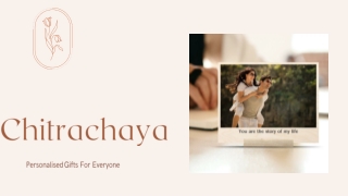 Personalised Gift For Love - Chitrachaya