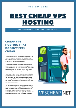 Best Cheap VPS Hosting