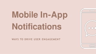 Benefits of Mobile In-App Notifications