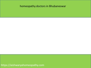 homeopathy doctor in bbsr