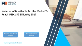Waterproof Breathable Textiles Market 2020 Global Analysis, Industry Size, Share, Current Status by Major Key vendors an