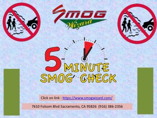Smog Test Sacramento