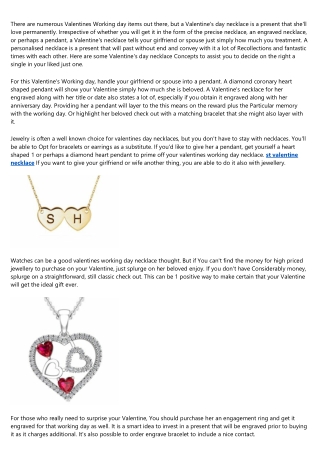 Where to Find Guest Blogging Opportunities on necklaces for valentines day