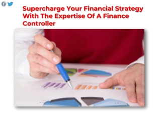 Financial Strategy With The Expertise Of A Finance Controller