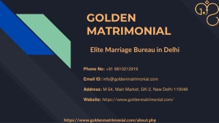 Best Elite Marriage Bureau