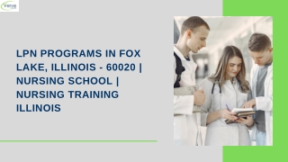 LPN Programs in Fox Lake, Illinois – 60020 | Nursing School | Nursing Training Illinois