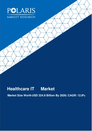 Healthcare IT Market Development Analysis 2020 to 2026