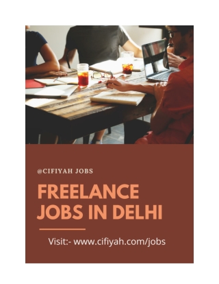Freelance work from home jobs vacancy in Delhi