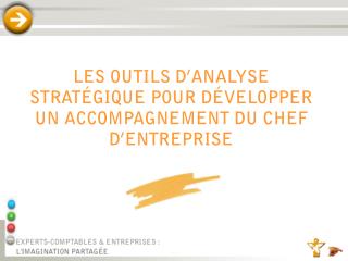 LES OUTILS D’ANALYSE STRATÉGIQUE POUR DÉVELOPPER UN ACCOMPAGNEMENT DU CHEF D’ENTREPRISE