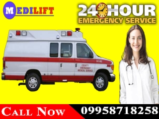 Use Medilift Ambulance from Purnia, Sitamarhi to Patna at Genuine Cost with Medical Team