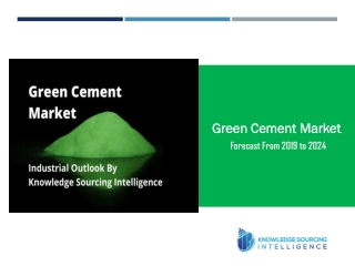 Industrial Outlook of Green Cement Market