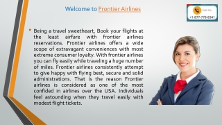 Frontier airline cheap flights