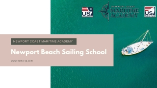 Newport Beach Sailing School & Boating School