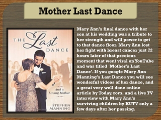 Mother Last Dance