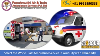 Utilize the Regular Ambulance Service in Guwahati with Proper Cure