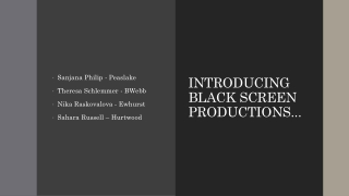 blackscreen productions