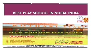 Best Play School in Noida, India