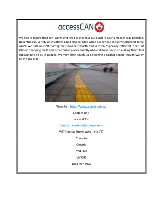 Accessibility Ontario | Access-can.ca