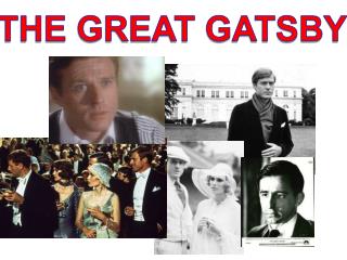 THE GREAT GATSBY