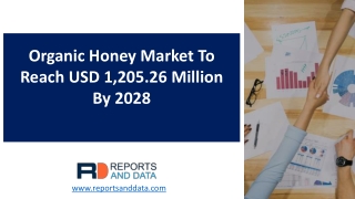 Organic honey market Research | Recent Trends And Growth Forecast 2027