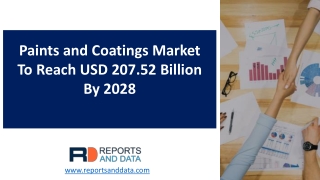 Paints and Coatings Market Trends And Segmented Data By Top Companies And Opportunities 2020-2027