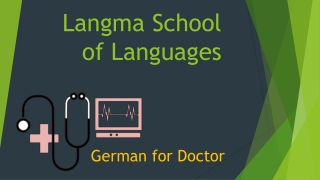 German Language Course for Doctors | German Language