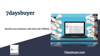 Solo Ads Affiliate