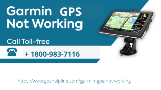 Your Garmin GPS Device Stops Working? 18009837116 Call for help