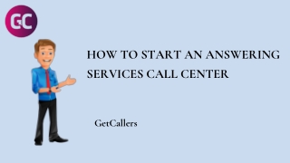 Need For Call Answering Services