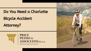 Do You Need a Charlotte Bicycle Accident Attorney?