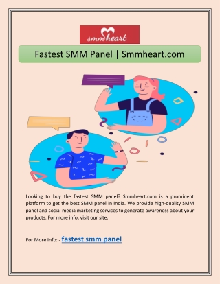 Fastest SMM Panel | Smmheart.com