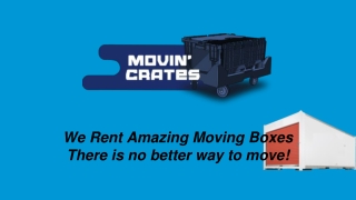 Movin' Crates Moving Boxes Dallas - Movin' Crates