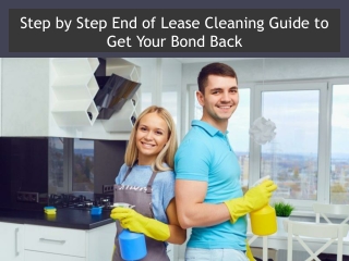 Complete End of Lease Cleaning Guide
