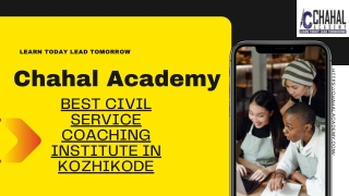 Best IAS Coaching Online in Kozhikode– Chahal Academy