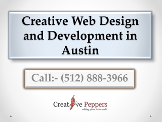 Creative Web Design and Development in Austin